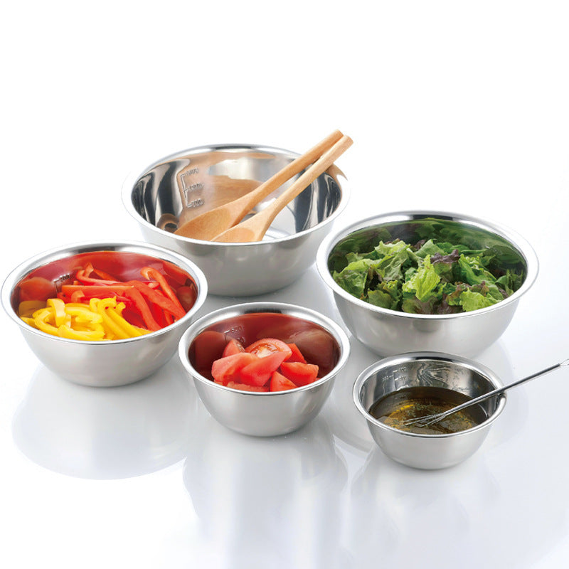 Stainless Steel Multi-Purpose Bowl Set