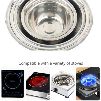 Stainless Steel Multi-Purpose Bowl Set