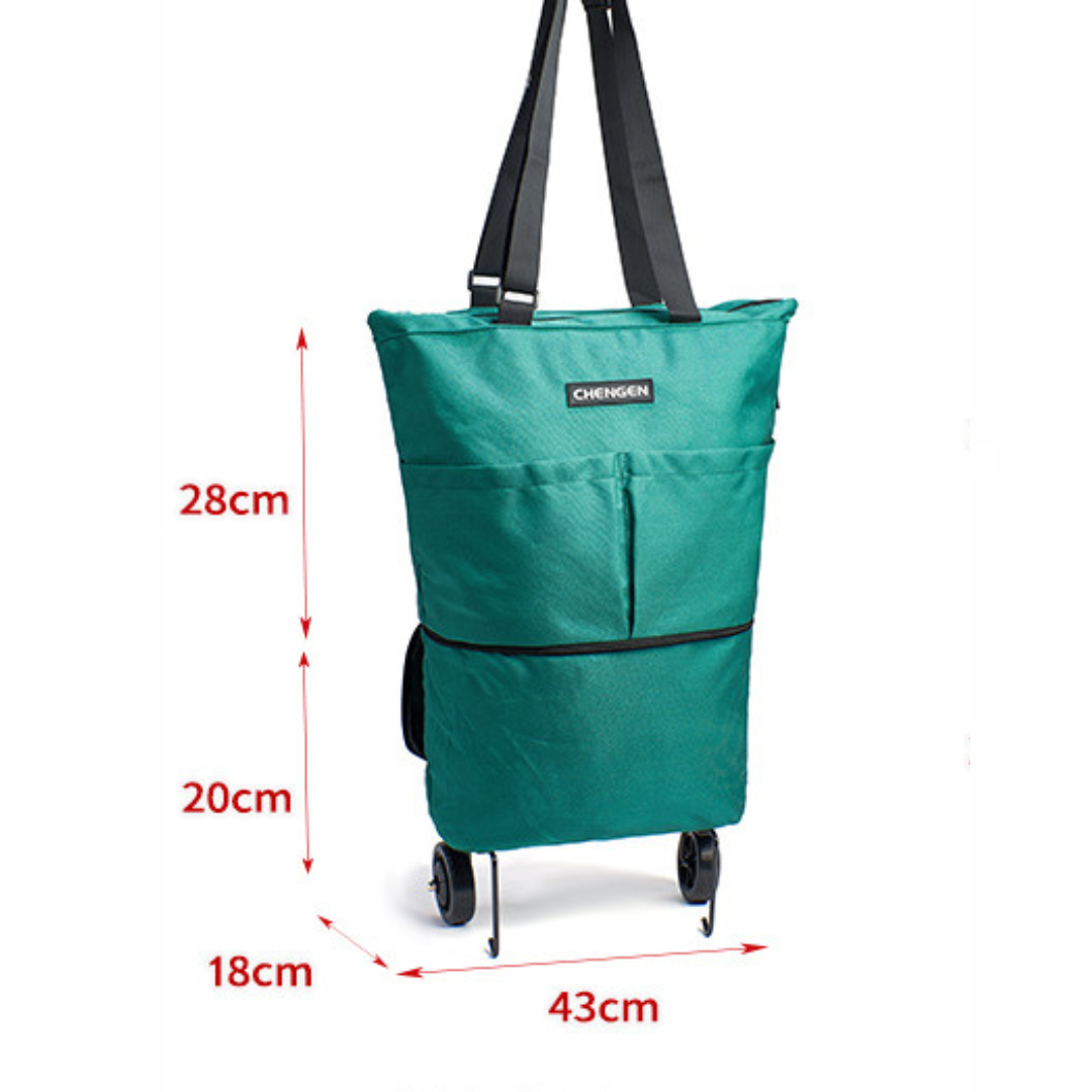 Portable Wheel Shopping Bag