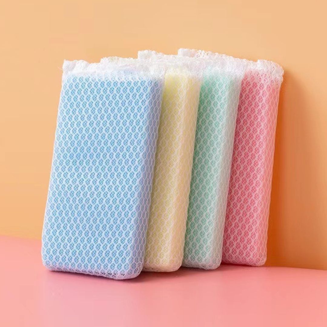 5PCS Japanese-style Mesh Sponge (Min. 3 packs)