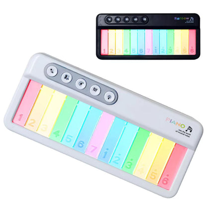 Rainbow Light Music Keyboard Toy