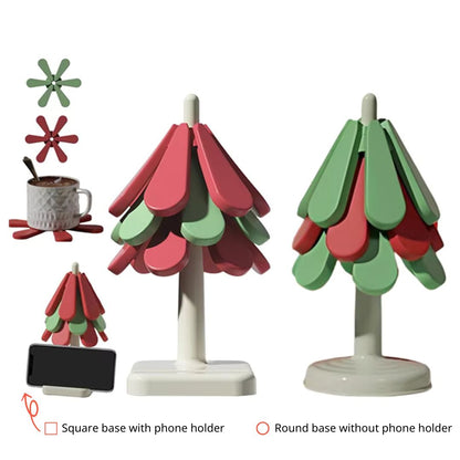 Christmas Tree Insulated Pot Mat