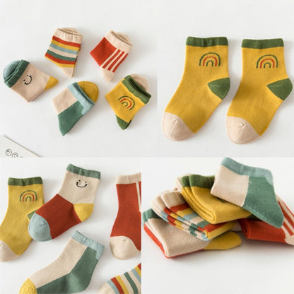 Kids Warm Cotton Thicken Sock(5 Pairs)