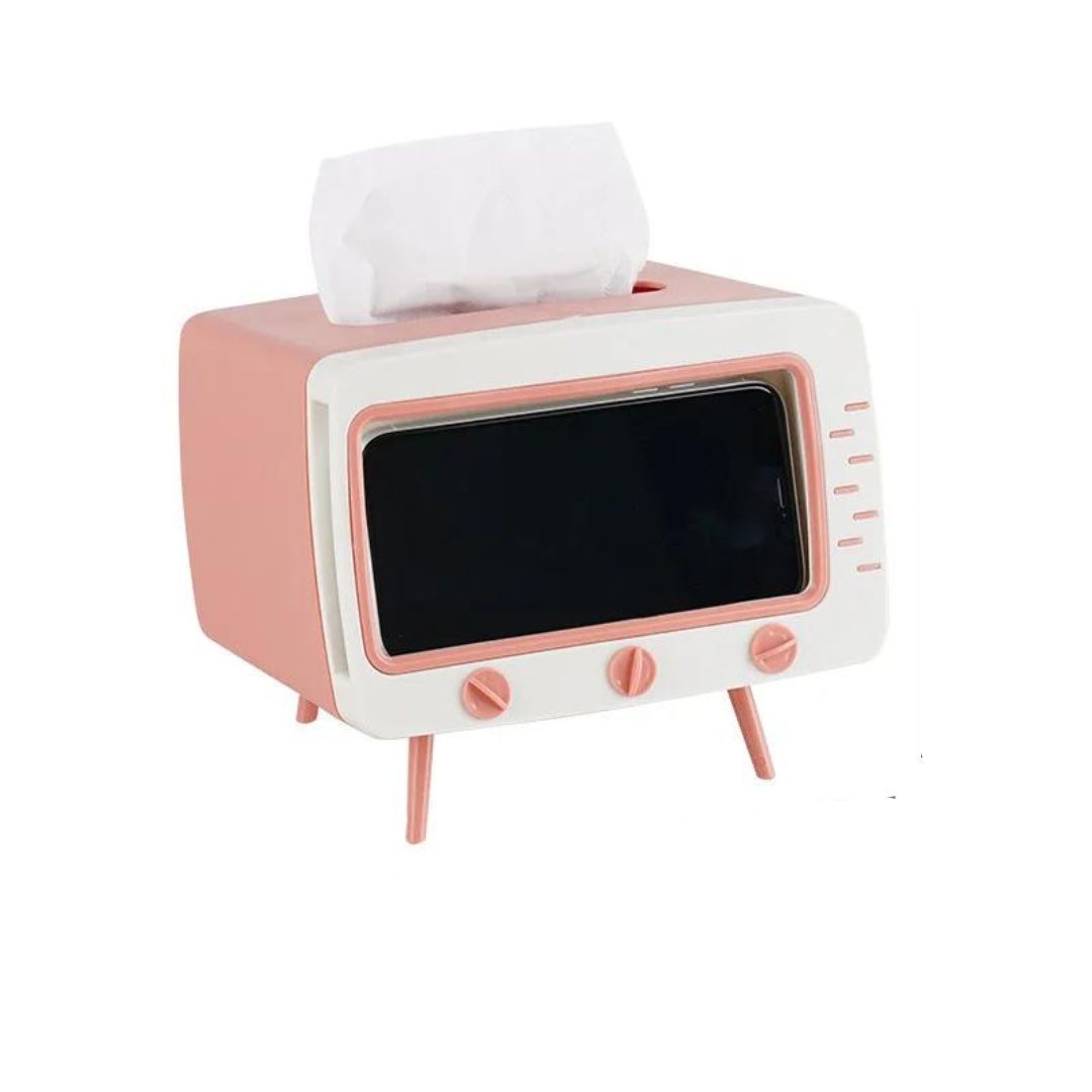 Creative 2 In 1 TV Tissue Box