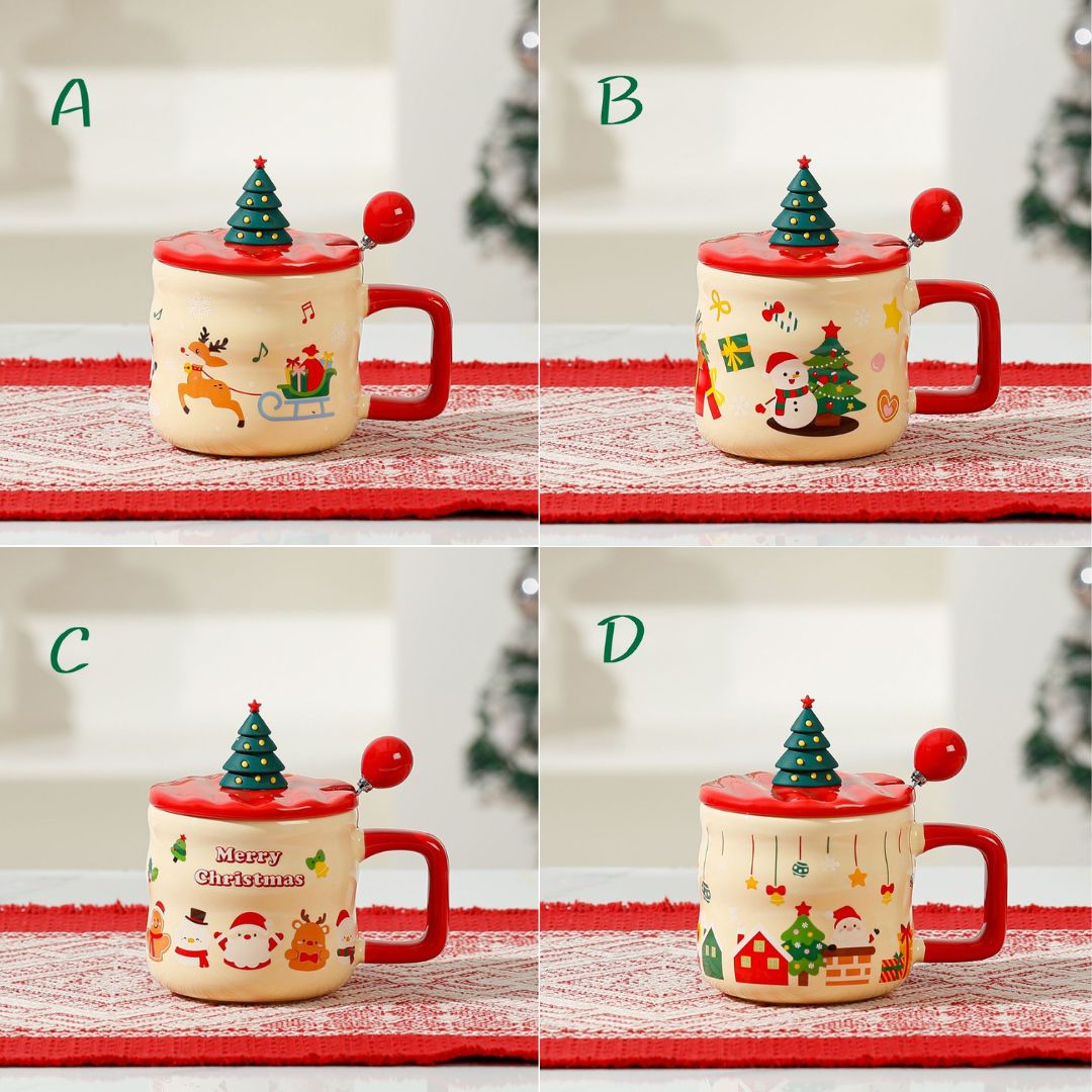 Christmas Ceramic Cup