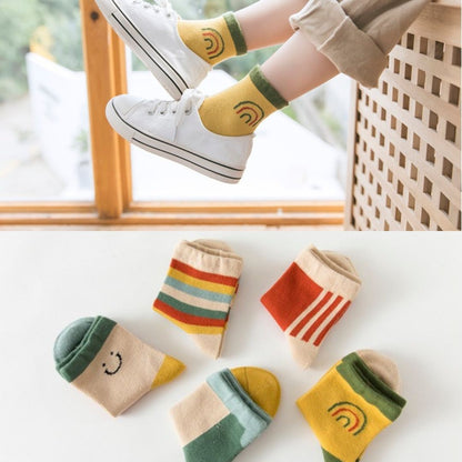 Kids Warm Cotton Thicken Sock(5 Pairs)