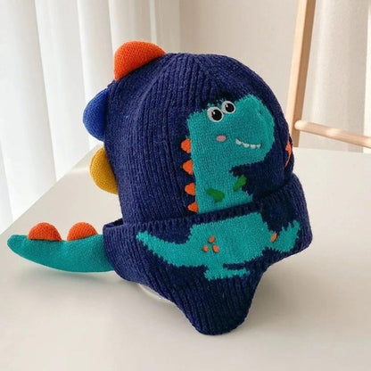 Dinosaur Winter Earflap Caps