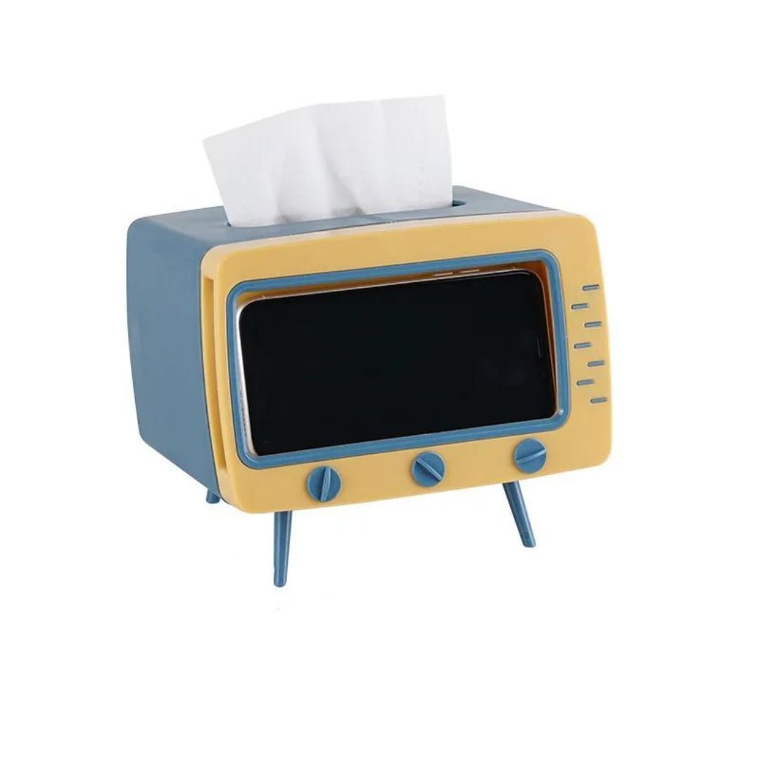 Creative 2 In 1 TV Tissue Box