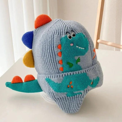 Dinosaur Winter Earflap Caps