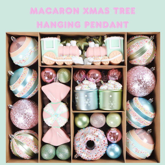 Macaron Xmas Tree  Pendant