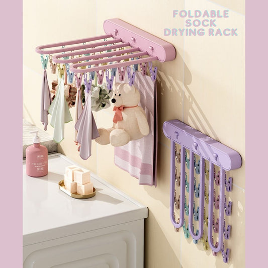 Foldable Sock Drying Rack