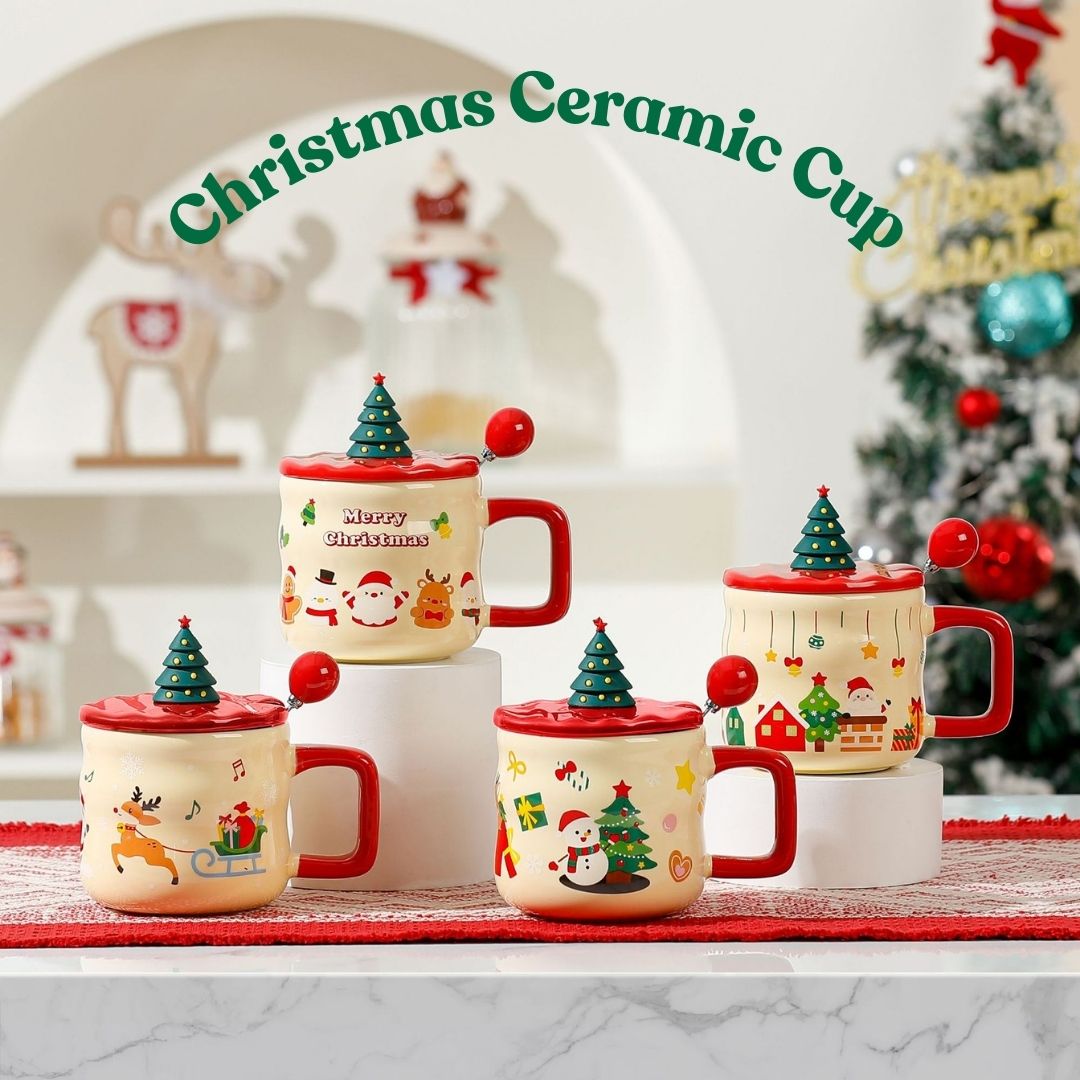 Christmas Ceramic Cup