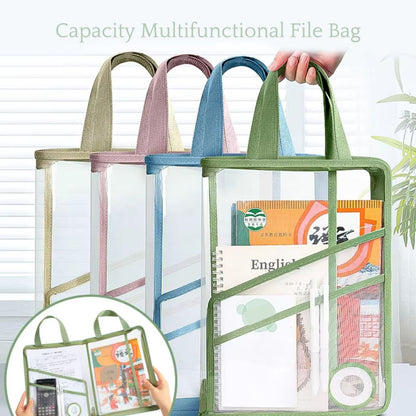 Capacity Multifunctional File Bag