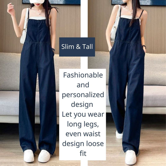 Denim Wide Leg Jumpsuit