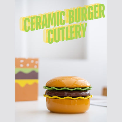 Ceramic Burger Cutlery