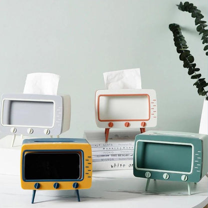 Creative 2 In 1 TV Tissue Box