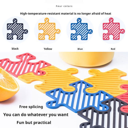 Creative Puzzle Silicone Coaster