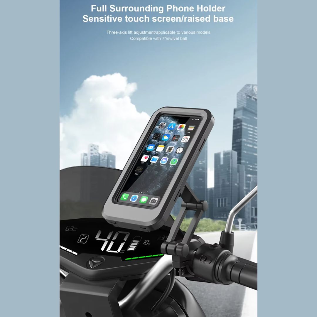 Waterproof Motorcycle & Bike Phone Holder