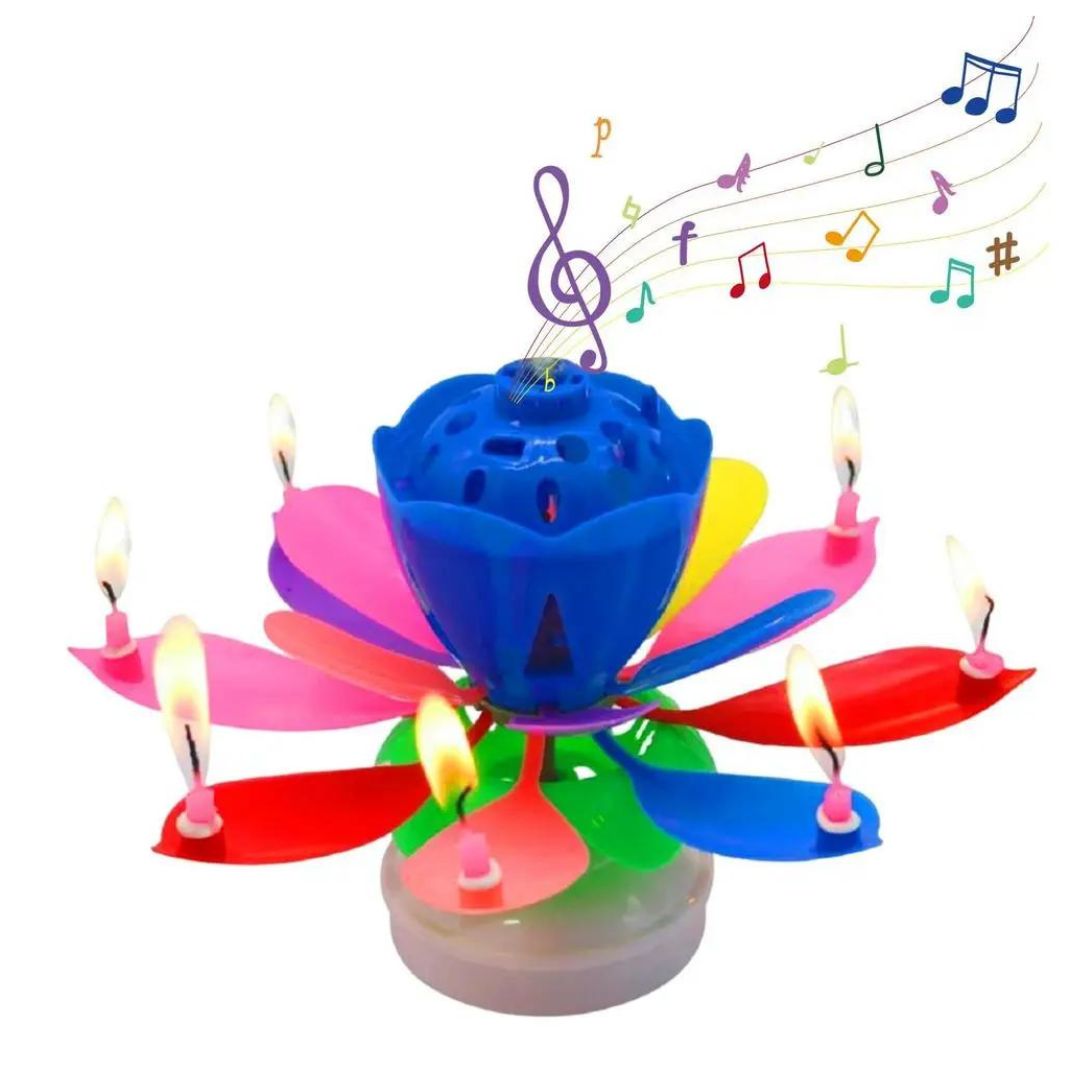 Musical Flower Candle