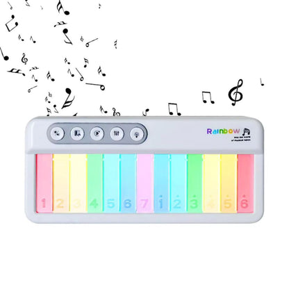 Rainbow Light Music Keyboard Toy