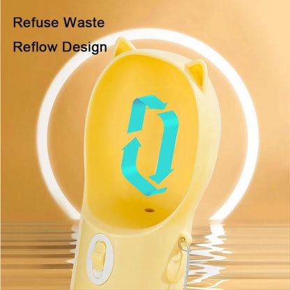 2 In 1 Water Bottle Food Feeder