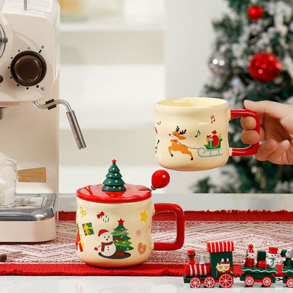 Christmas Ceramic Cup