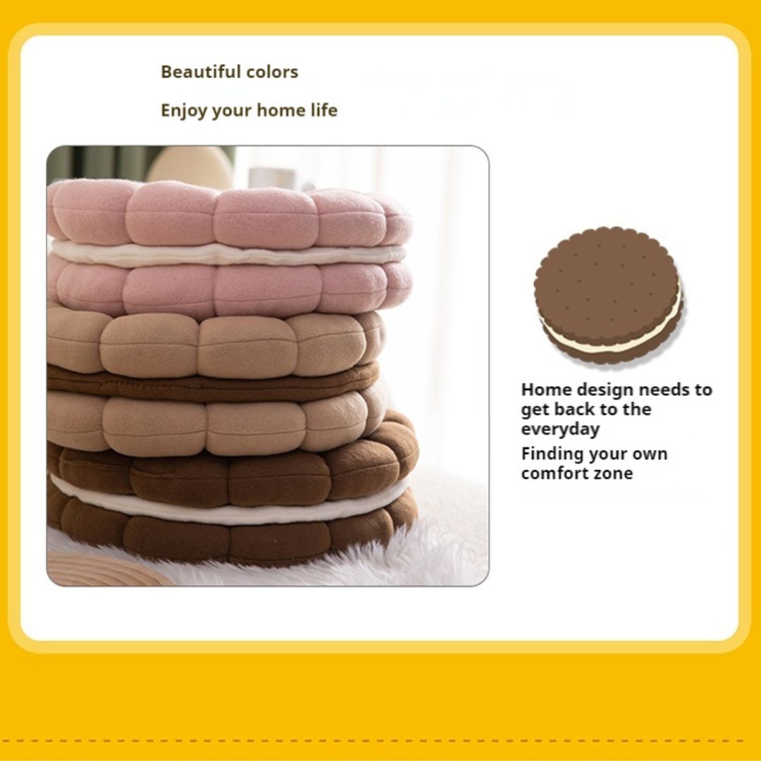 Sandwich Biscuit Pillow Seat Cushion