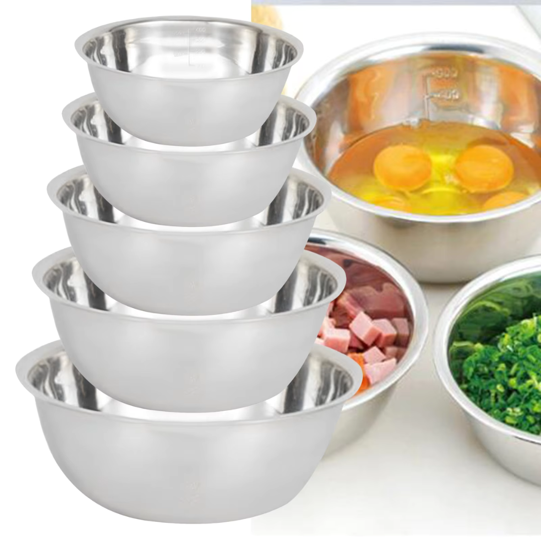 Stainless Steel Multi-Purpose Bowl Set