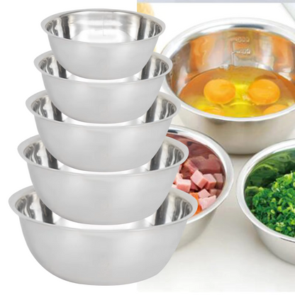 Stainless Steel Multi-Purpose Bowl Set