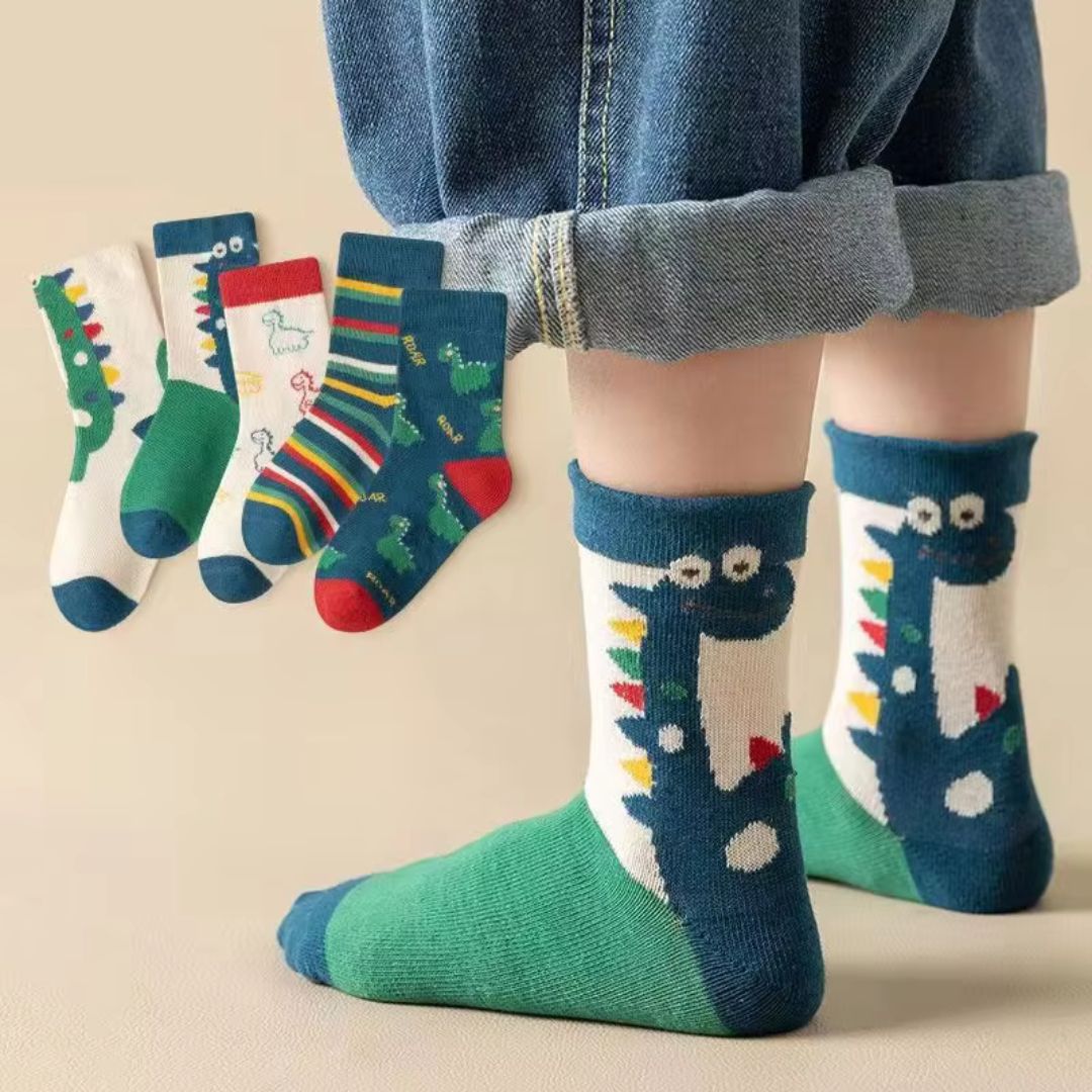 Kids Warm Cotton Thicken Sock(5 Pairs)