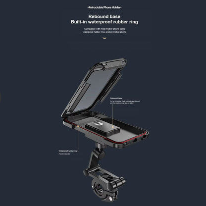 防水バイク＆自転車用電話ホルダー