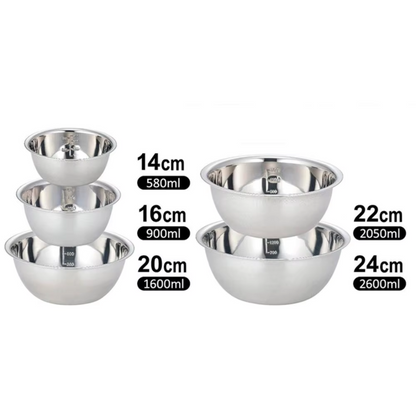 Stainless Steel Multi-Purpose Bowl Set