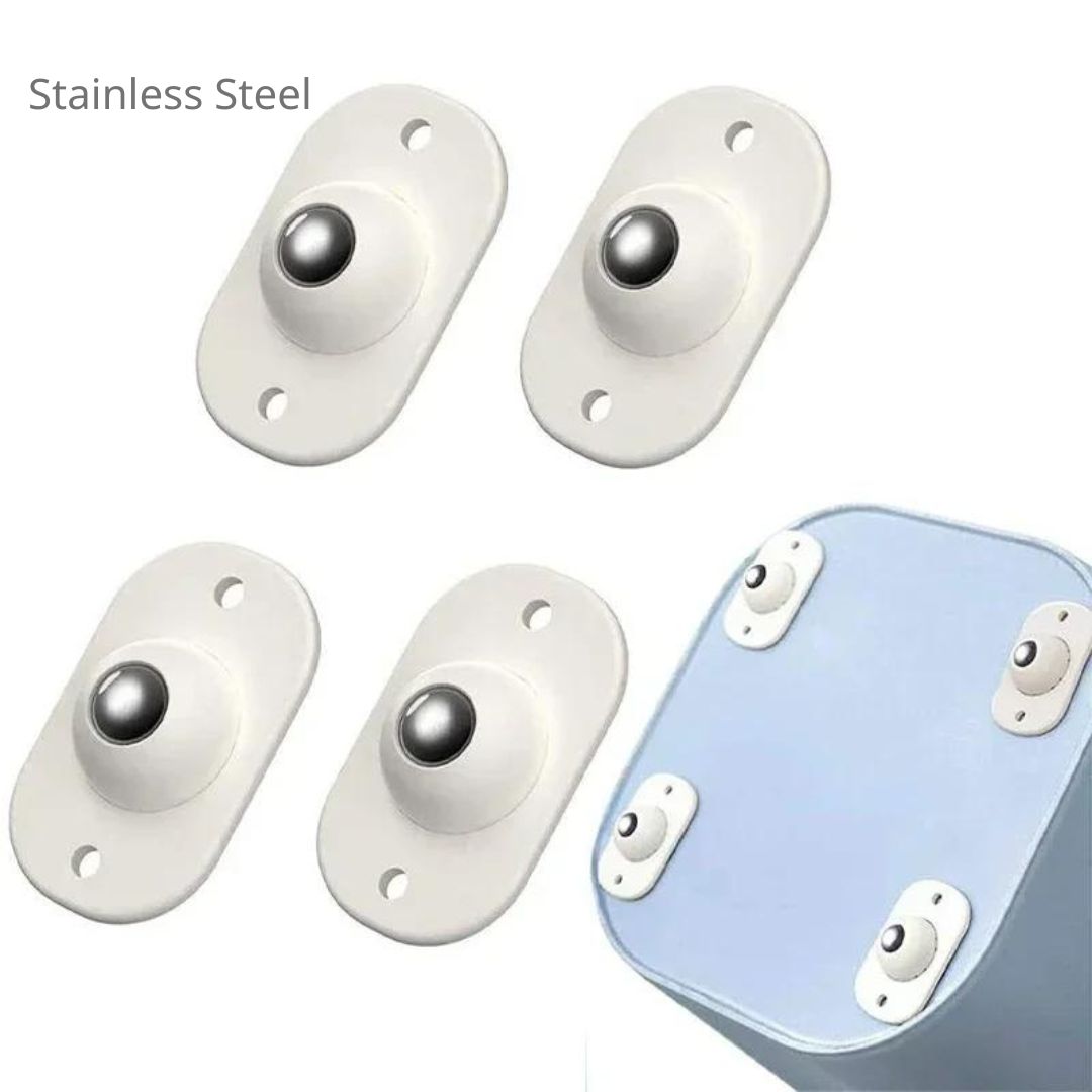 360° Rotating Stickable Rollers (2 Sets)