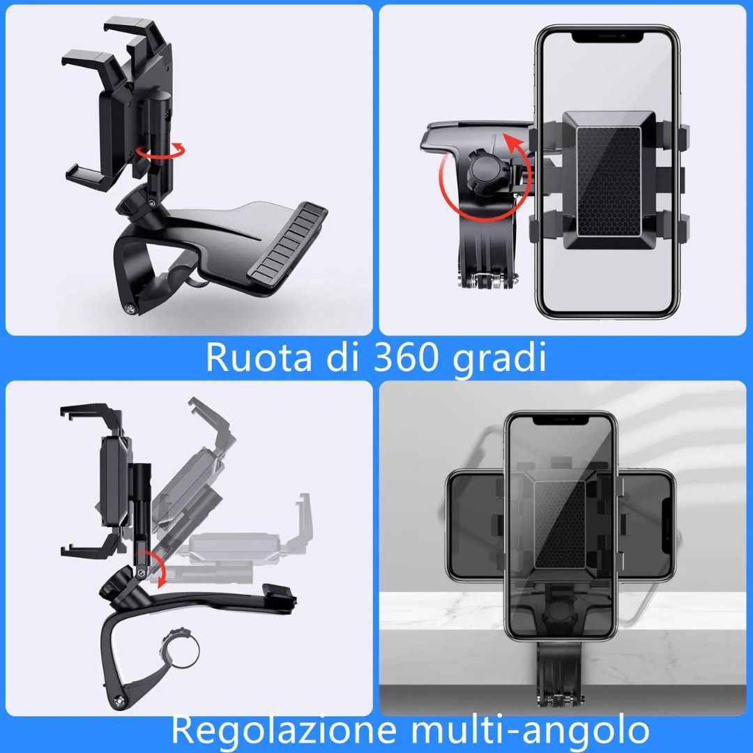 Mirror-Type 360 Telescopic Mobile Phone Holder