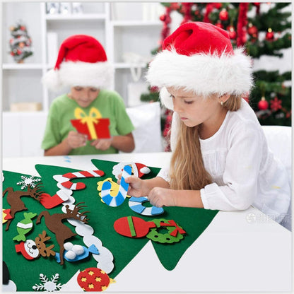 Kids DIY Felt Christmas Tree