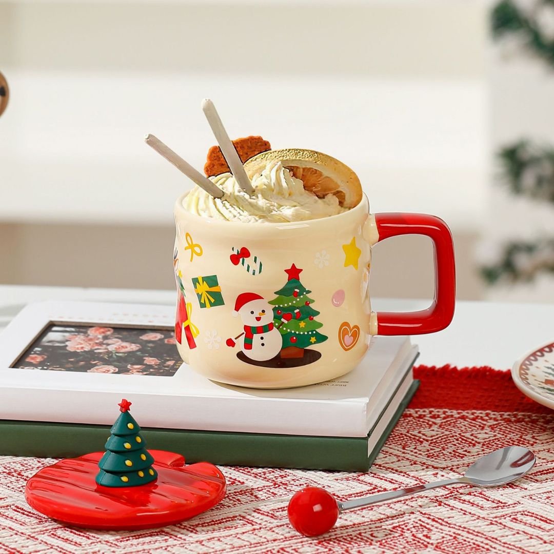 Christmas Ceramic Cup