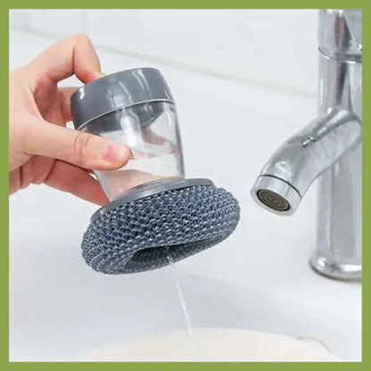 Soap Dispensing Palm Brush