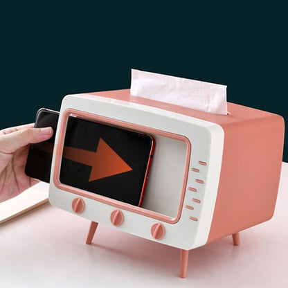 Creative 2 In 1 TV Tissue Box