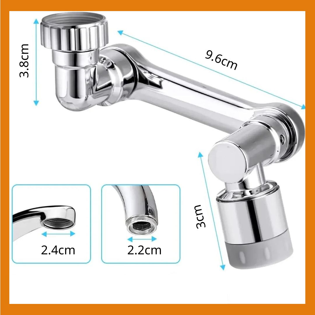 1080 Degree Rotating Faucet Set