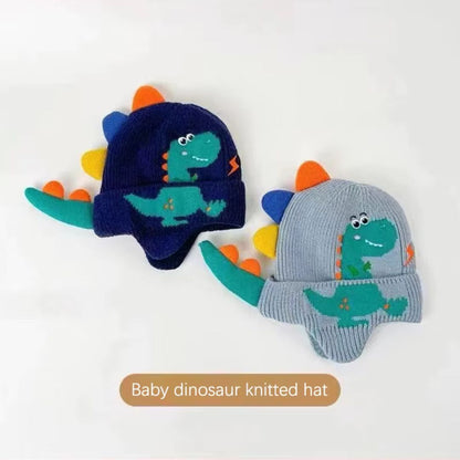 Dinosaur Winter Earflap Caps