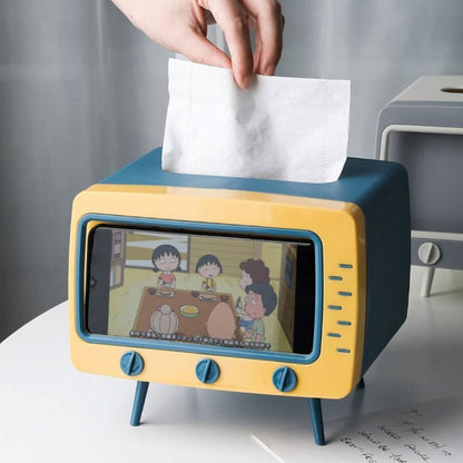 Creative 2 In 1 TV Tissue Box