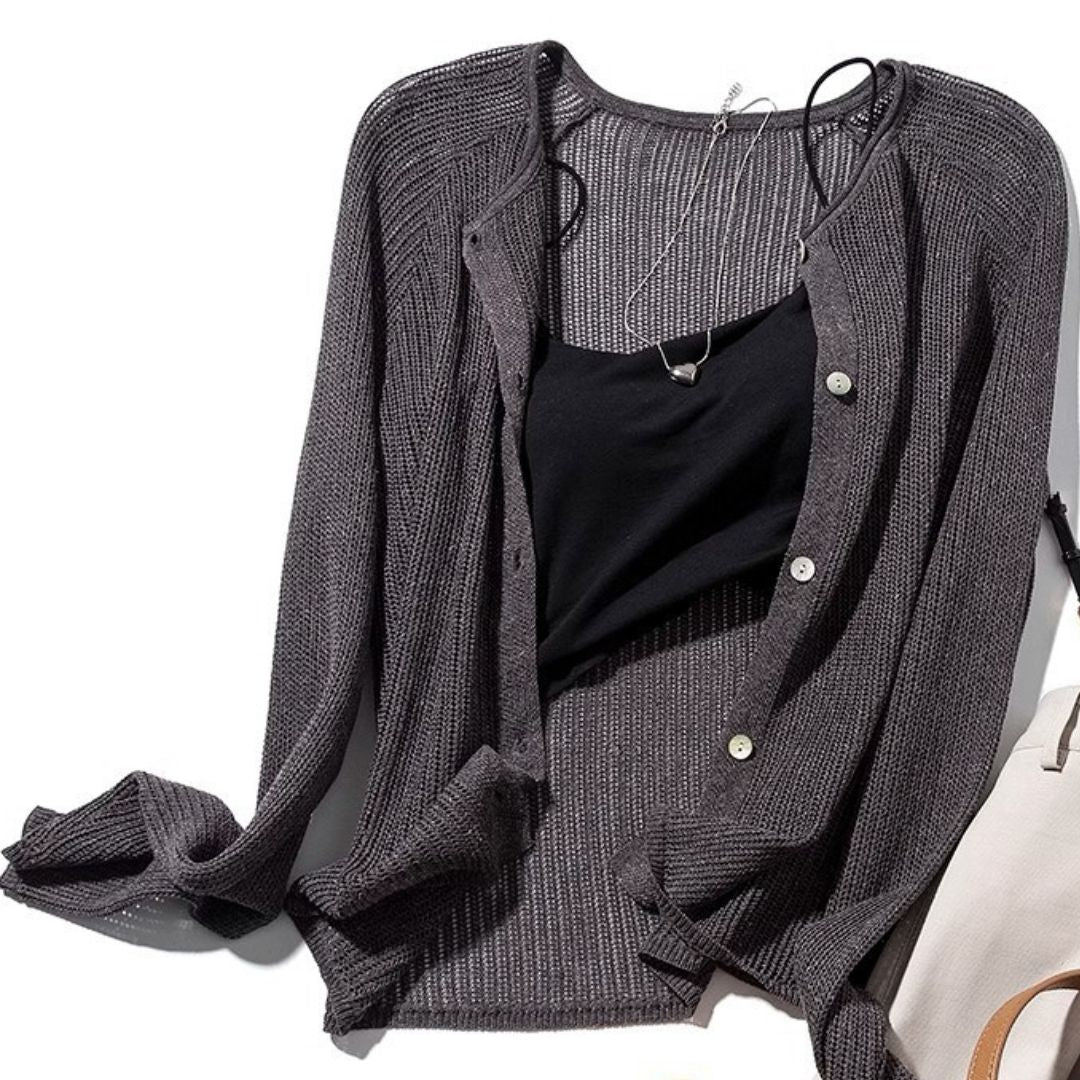 Summer Thin Knitted Jacket