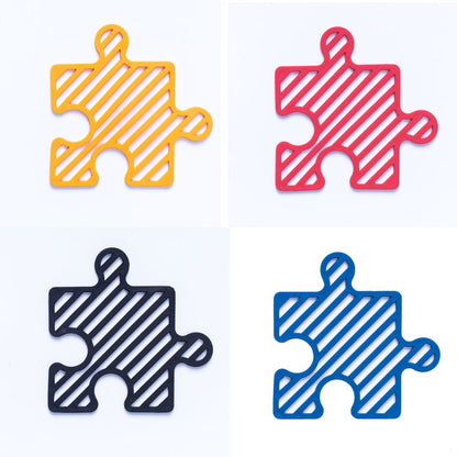 Creative Puzzle Silicone Coaster