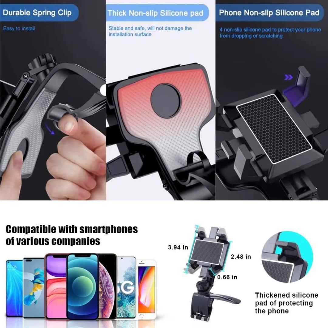 Mirror-Type 360 Telescopic Mobile Phone Holder