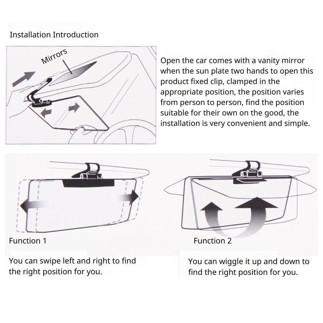 Eye Protection Sun Shield Made In Japan