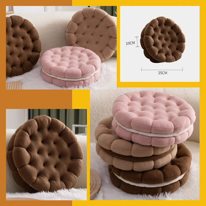 Sandwich Biscuit Pillow Seat Cushion