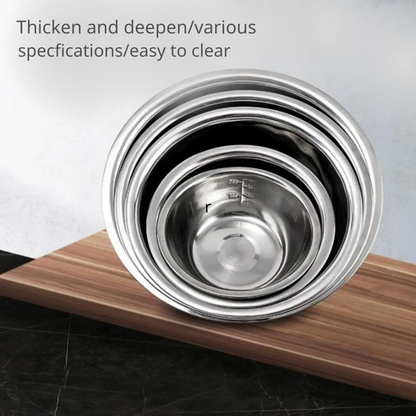 Stainless Steel Multi-Purpose Bowl Set