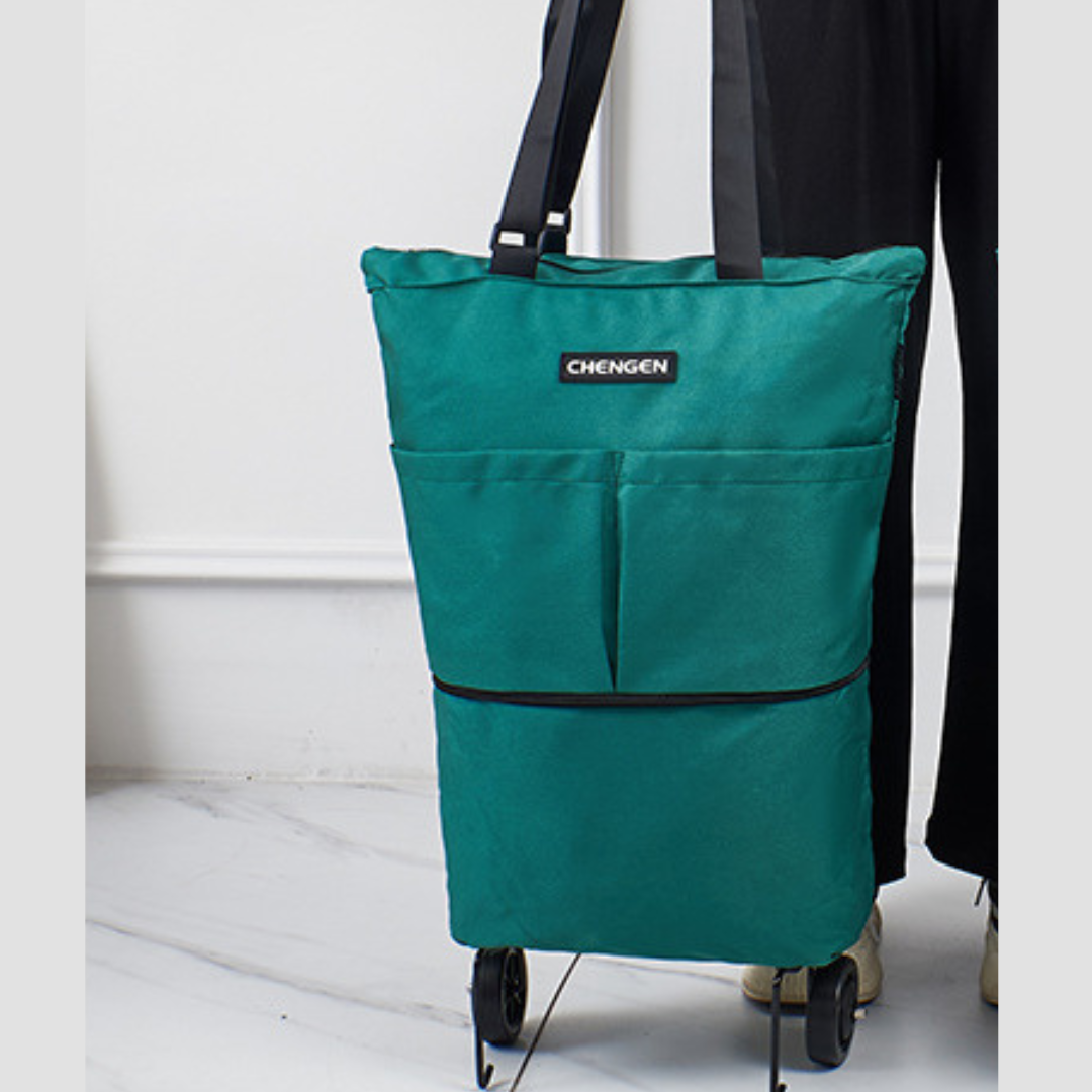 Portable Wheel Shopping Bag