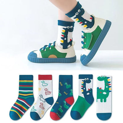 Kids Warm Cotton Thicken Sock(5 Pairs)